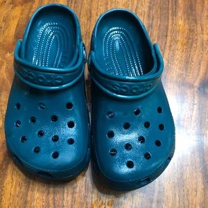 Kids Green Crocs 1